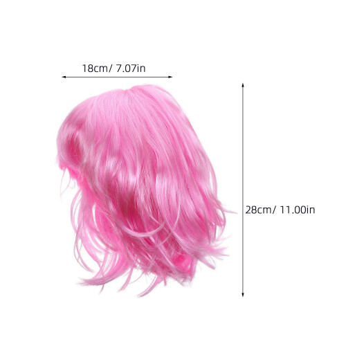 6 Pezzi Corta Bob - Pettini Colorati Per Feste E Cosplay 2