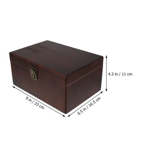 Retro Schmuckbox Holz 1Stück 1