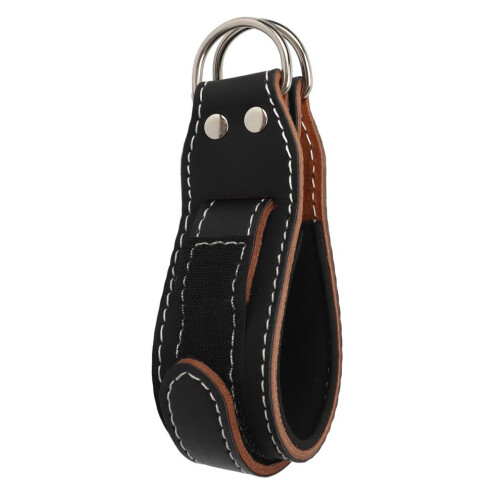 Durable Cowhide Ankle Strap with D Ring for Gym & Home Workouts 2