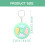 2Pcs Hand Held Memory Training Game Keychain For Kids Educational Use 2