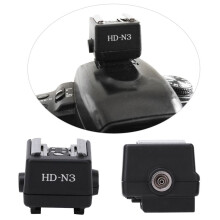 HD-N3 Hot Shoe-adapter voor pc-flitsers en videocamera's