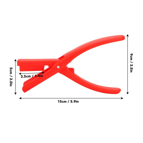 4Pcs Crawfish Peeler Tools – Effortless Shelling, Red, 15x9cm 1