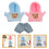 5 Set Mini In Peluche Con Cappuccio Per 20 Cm 11