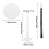 Efficient Acrylic Yarn Holder with PU Strap - 2PCS Portable Design 2