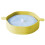 Foldable Yellow Silicone Popcorn Bucket with Handle, Large Capacity 3