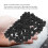 100Pcs Plastic Guitar Fingerboard Dots, 4mm, DIY Luthier Accessories 4