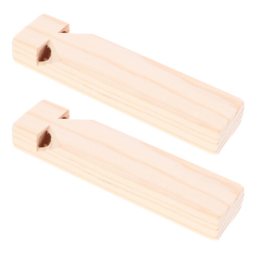 8 Treintjesfluitjes Ongeverfd Diy Speelgoed 2