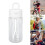 300ml Automatic Electric Protein Shaker Bottle, Portable, White 1