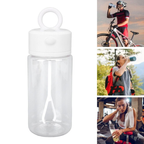 300ml Automatic Electric Protein Shaker Bottle, Portable, White