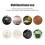 300ml Automatic Electric Protein Shaker Bottle, Portable, White 4