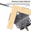 Flexible 90 Fixing Corner Clips with Two Types for Various Woodwork 2