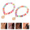 Regenbogen Ohrringe Tropisches Miss Vacation Bunt 4