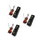 3 Set Mini Violino Addobbo Decorativo Da Violino Realistico 5