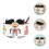 1Set 3D Robot Kit DIY Voor Kinderen Hout ABS Materialen 5