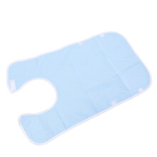 Waterbestendig unisex slabbetje voor volwassenen 76x45cm, zachte badstof beschermhoes