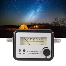 Robustes Satellitensignalmessgerät mit 0,2 dB Abweichung für den Campingeinsatz
