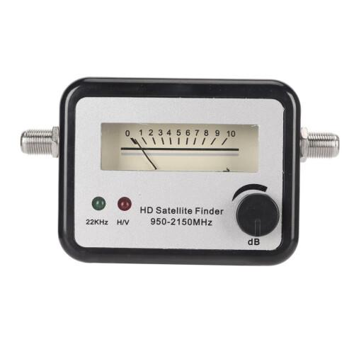 Durable Satellite Signal Meter with 0.2dB Variance for Camping Use 1