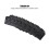 8PCS Thickening Speaker Corner Protector Plastic Right Angle Wrap Angle with Screw Kits Black 4