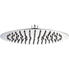 Runder Duschkopf mit Druckfunktion, innovativer, sparsamer Durchfluss, 360 drehbarer Duschkopf aus Edelstahl, Universal 1/2