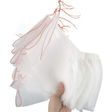 Plasă de grădină reutilizabilă, design cu șnur de 25 * 15 cm pentru utilizare ușoară, plasă extrafină care oferă ventilație și lumină