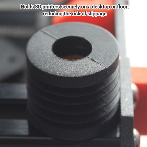 4pcs Rubber Vibration Feet for 3D Printers Including Ender 3, CR10, Bambu Labs X1 2