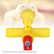 10 Stück/Packung Automatischer Hühnerfutterautomat mit Nippeln und Wasserspender für Geflügel