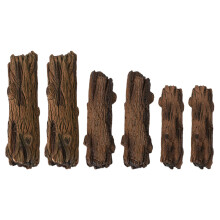 12Stk Dekorative Mini Stümpfe Resin Für Landschaft Modell