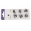 6pcs Silicone Click Sleeve Accessory for Ears Black L 1