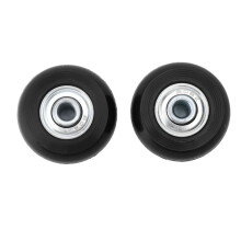 Stille bagagewielen met dubbele kogellagers 54x18mm voor zware koffers