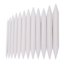 12 Pcs White Paper Pen Blending Stumps Sketch Rub