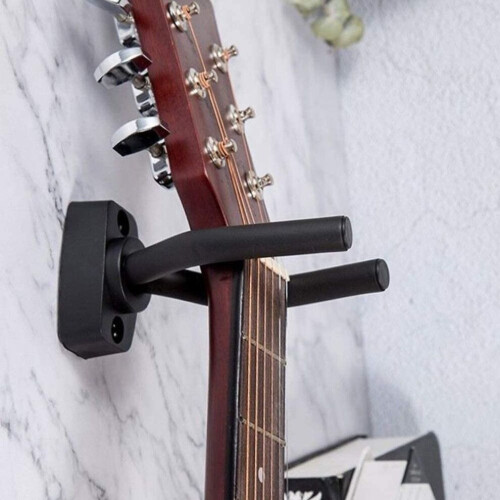 4 st väggmonterade gitarrhängare set hållbart stöd för gitarr ukulele bas 1