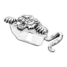 Zinc Alloy Animal Brooch for Men Fashion Accessory Handmade-B