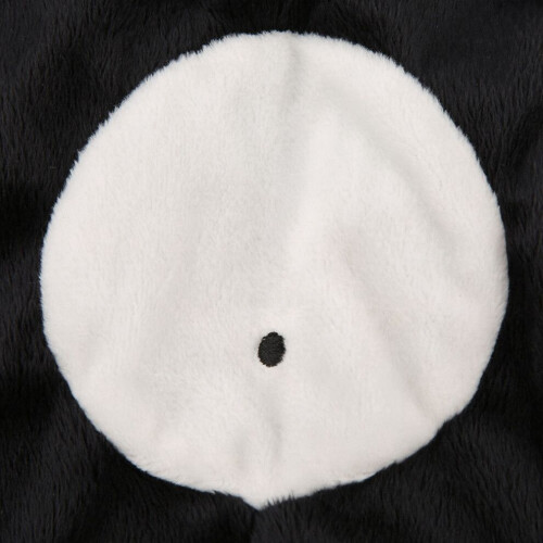 Plüschige Baby-Sicherheitsdecke mit Tierpuppe (Panda) 2