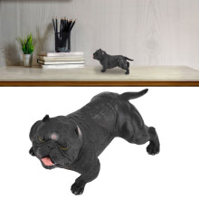 Bulldoggen-Modellfigur, 12,8 x 6,7 cm, Spielzeug, pädagogische Dekoration