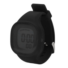 Reloj deportivo para niños, resistente al agua hasta 50 m, correa de silicona y 7 colores LED.