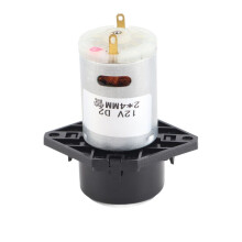 12V DC peristaltisk doseringspump för akvarium, 0-100ml/min, kompakt