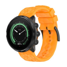 Andningsbart silikon sportarmband kompatibelt med Suunto 9/9 Baro-modeller