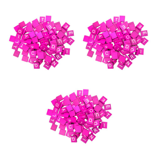 300 Stuks Rosé Chippings Diy Geletterdheid Doos 2