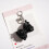 Multi Use Fabric Key Holder Keychain Charm For Car Backpack-2 5
