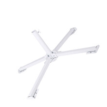 Auvents larges, base de parasol de jardin, abri solaire-Blanc