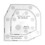 DIY 10in Bowl Cozy Pattern Template Clear Acrylic Sewing Quilting Kitchen 2
