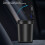Feuerfester LED-Autoaschenbecher mit Deckel und Rauchdiffusor, Schwarz 3