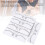 100-pack engångs PVC-ögonbrynslinjaler för perfekt båge 19x5,5 cm 4
