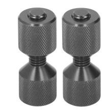 2 st svarta flänsjusteringsstift 1-1/8 tum för 0,5-14 tum 150LB flänsar