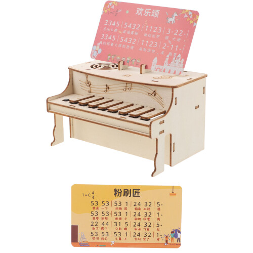 3St Diy 3D Grote Piano Voor Kinderen - Instrument 1