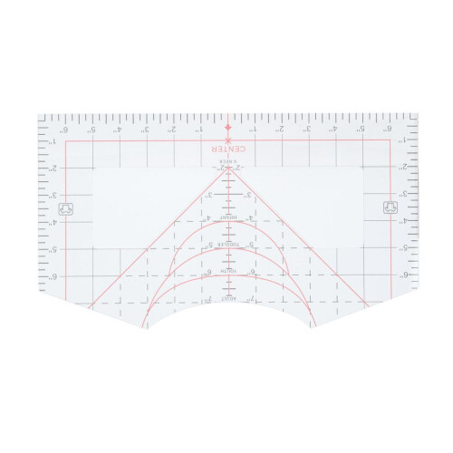Acrylic Tshirt Alignment Tool for Heat Sublimation and Screen Printing