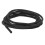 7.5m Black Cord Protector 0.2in Self Wrapping Wire Loom High Temp Resistant 2