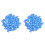 200 Blaue Naturholzchips Mit 26 Alphabet Puzzle 2