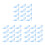 36 Transparente Minisandalen Dekorative Desktop Zubehör 4