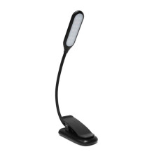 LED-skrivbordslampa med musikfäste och klämma, 14 lysdioder, 25,2 cm